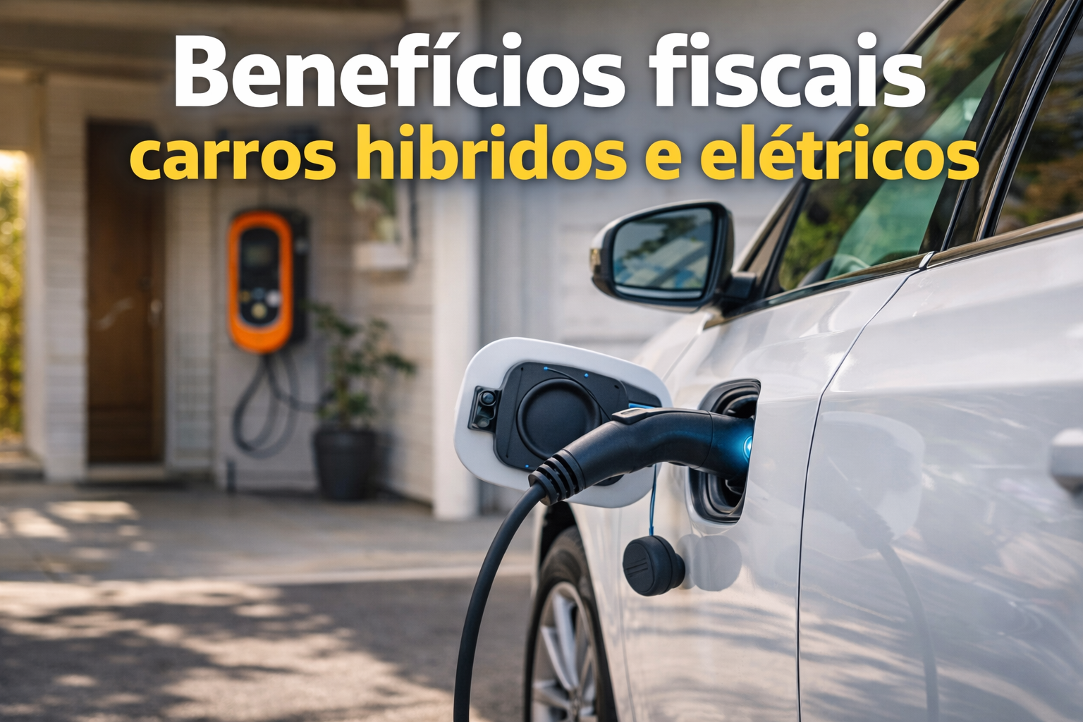 Carros elétricos e híbridos em 2026: todos os benefícios fiscais e poupanças reais