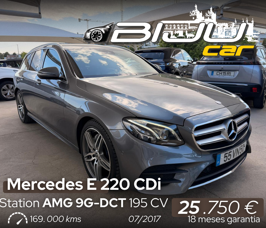MERCEDES E 220 CDI 195CV STATION AMG 9G-DCT
