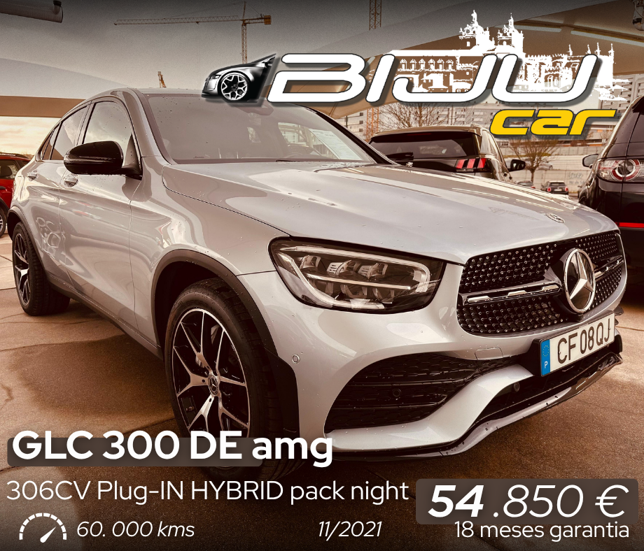 Mercedes GLC 300 DE Coupé AMG 306CV Híbrido Plug-In